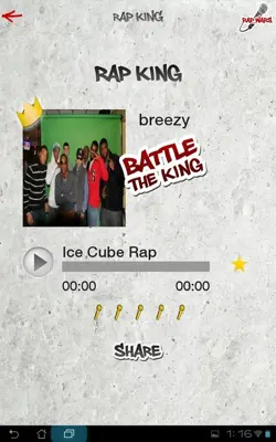 Rap Wars android App screenshot 0