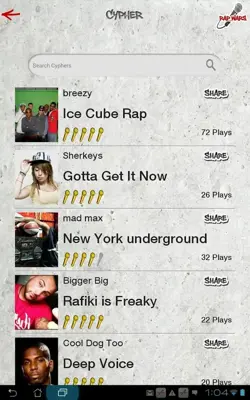 Rap Wars android App screenshot 4